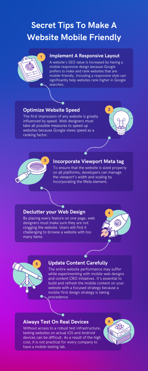Secret Tips To Make A Website Mobile Friendly - Edtech Official Blog