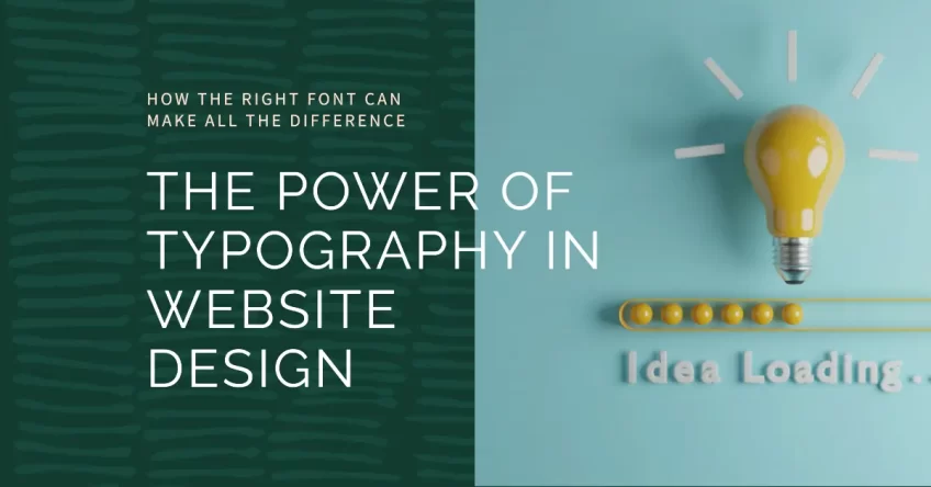 Role of Typography