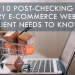 Top 10 Post-Checking Tips Every E-Commerce Website Client Needs to Know